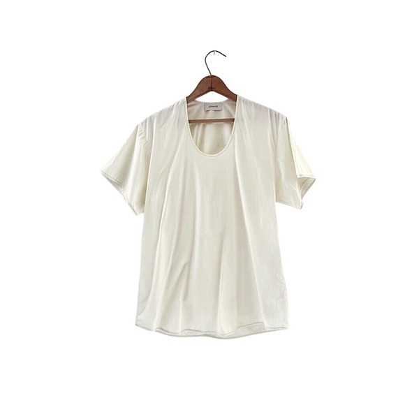 Lemaire Tops - NWT Lemaire Lemon Glaze Yellow Cotton T-shirt - Size Large